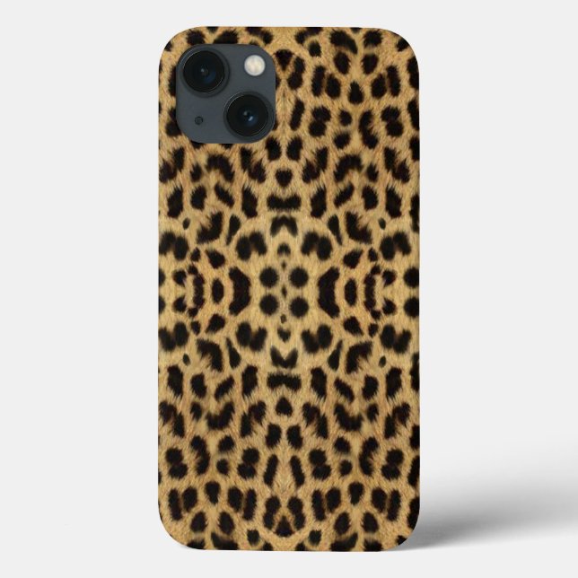 Leopard Print iPad Case (Back)