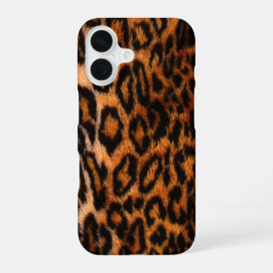 Leopard Print iPhone 16 Case