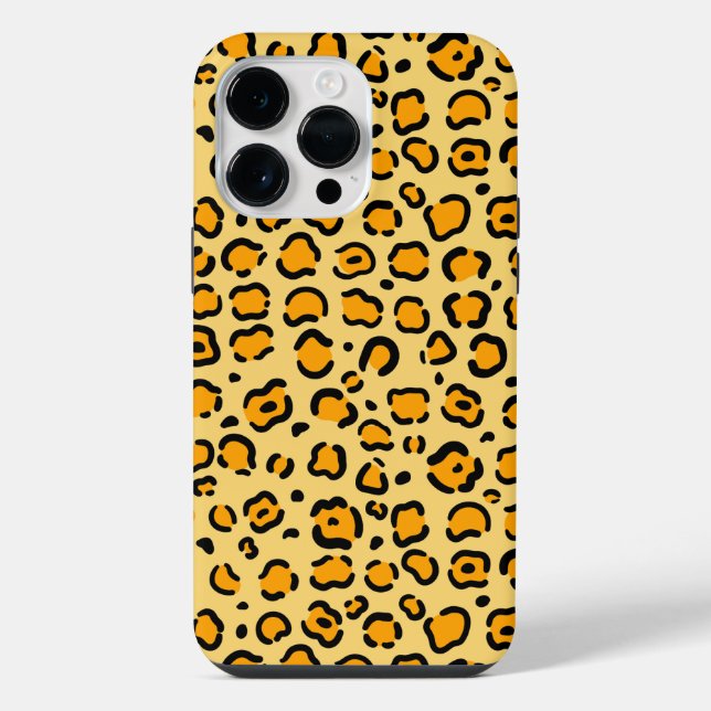 Leopard Print iPhone Case (Back)