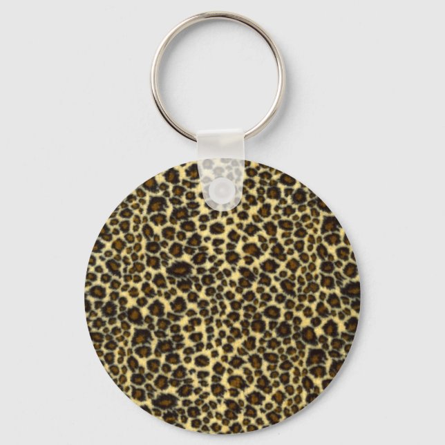 Leopard Print Key Chain (Front)