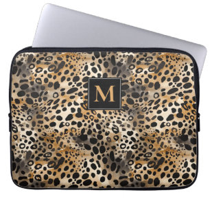 Leopard Print Laptop Sleeve