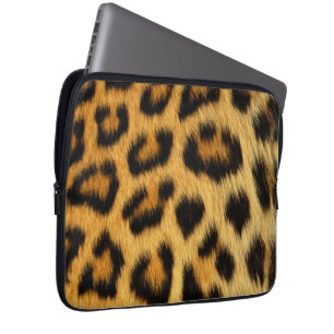 Leopard Print Laptop Sleeve