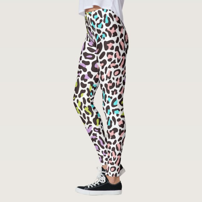 Leopard Print Leggings (Left)