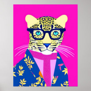 Leopard Print, Leopard Gift, Leopard art, Leopard Poster