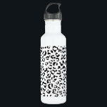 Leopard Print, Leopard Spots, Black And White 710 Ml Water Bottle<br><div class="desc">Elegant,  stylish and sophisticated leopard pattern in black and white colour. Modern and trendy gift,  perfect for the animal print lover in your life.</div>