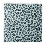 Leopard Print, Leopard Spots, Blue Leopard Ceramic Tile<br><div class="desc">Elegant,  stylish and sophisticated leopard pattern in blue colour. Modern and trendy gift,  perfect for the animal print lover in your life.</div>