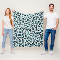 Leopard Print, Leopard Spots, Blue Leopard