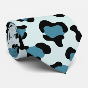Leopard Print, Leopard Spots, Blue Leopard Tie