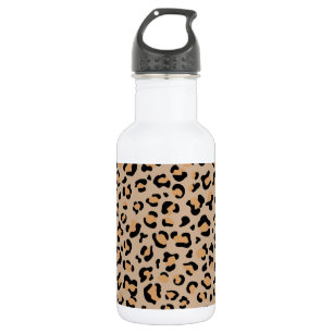 Leopard Print, Leopard Spots, Brown Leopard 532 Ml Water Bottle