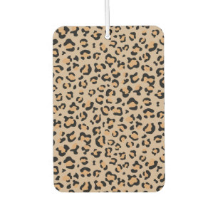Leopard Print, Leopard Spots, Brown Leopard Car Air Freshener