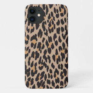 Leopard Print, Leopard Spots, Brown Leopard iPhone 11 Case
