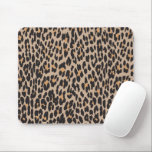 Leopard Print, Leopard Spots, Brown Leopard Mouse Pad<br><div class="desc">Elegant,  stylish and sophisticated leopard pattern in brown colour. Modern and trendy gift,  perfect for the animal print lover in your life.</div>