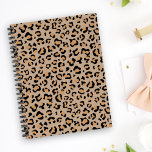 Leopard Print, Leopard Spots, Brown Leopard Planner<br><div class="desc">Elegant,  stylish and sophisticated leopard pattern in brown colour. Modern and trendy gift,  perfect for the animal print lover in your life.</div>