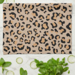 Leopard Print, Leopard Spots, Brown Leopard Tea Towel<br><div class="desc">Elegant,  stylish and sophisticated leopard pattern in brown colour. Modern and trendy gift,  perfect for the animal print lover in your life.</div>