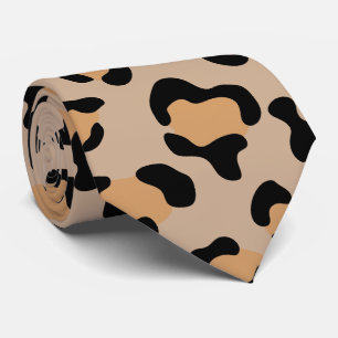 Leopard Print, Leopard Spots, Brown Leopard Tie