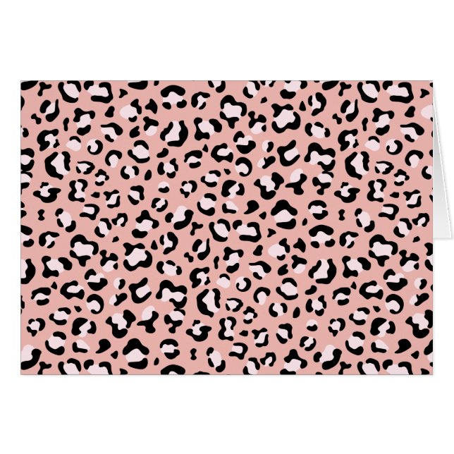 Leopard Print, Leopard Spots, Pink Leopard (Front Horizontal)