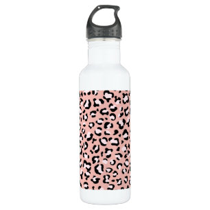 Leopard Print, Leopard Spots, Pink Leopard 710 Ml Water Bottle