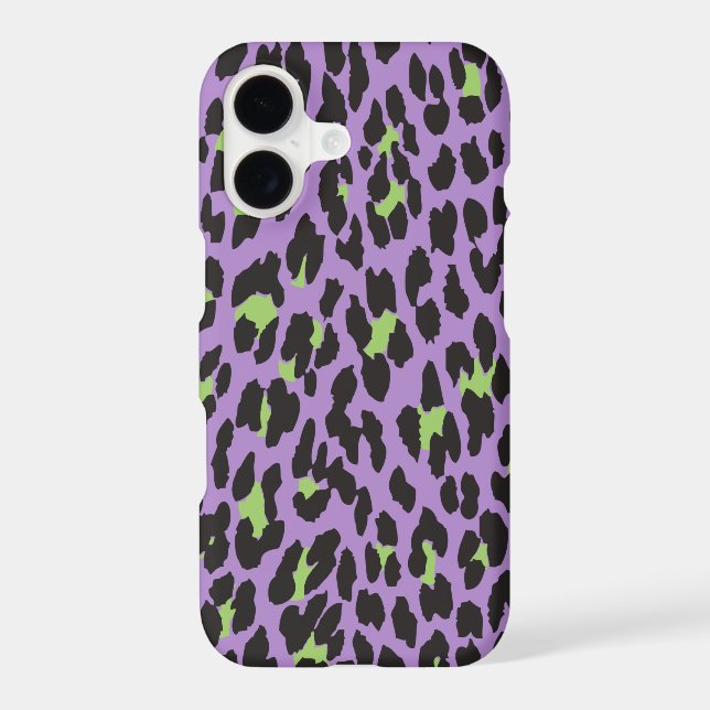 Leopard Print, Leopard Spots, Purple Leopard (Back)