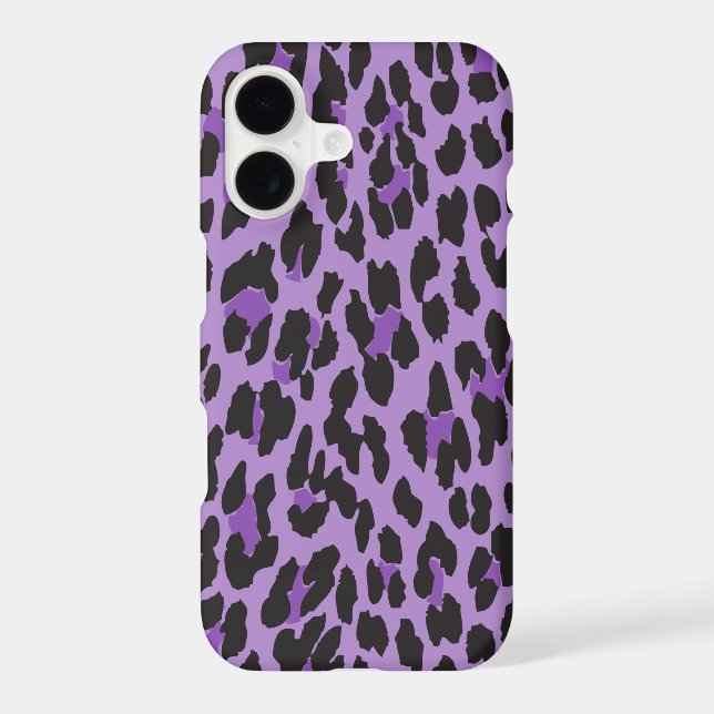 Leopard Print, Leopard Spots, Purple Leopard (Back)