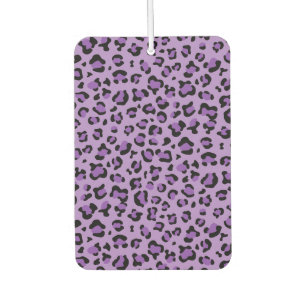 Leopard Print, Leopard Spots, Purple Leopard Car Air Freshener