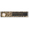 Leopard Print Monogram Desk Name Plate