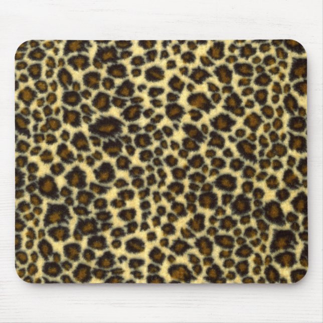 Leopard Print Mouse Pad (Front)