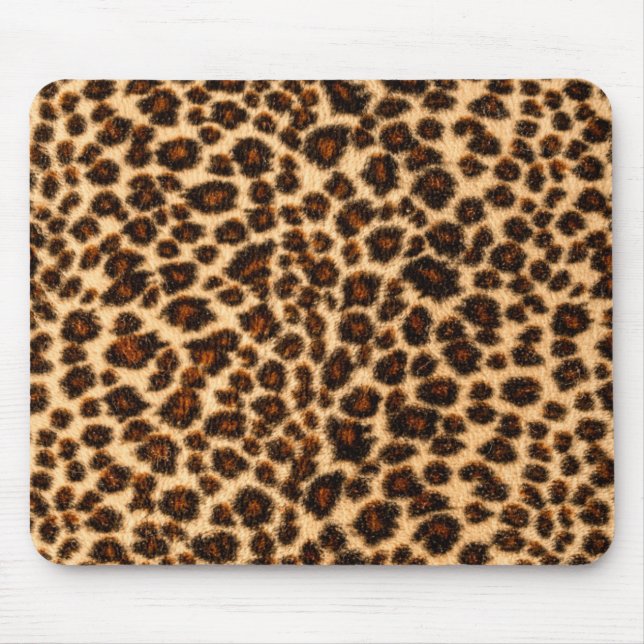 Leopard print mouse pad (Front)