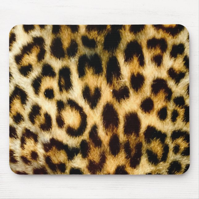 Leopard print mouse pad (Front)