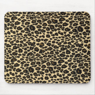 Leopard Print Mouse Pad
