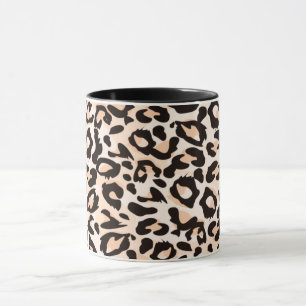 Leopard Print Mug Combo Mug, 325 ml