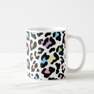 Leopard Print Multi Colours Coffee Mug