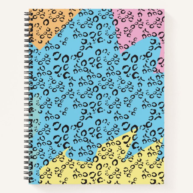 Leopard Print Notebook (Front)