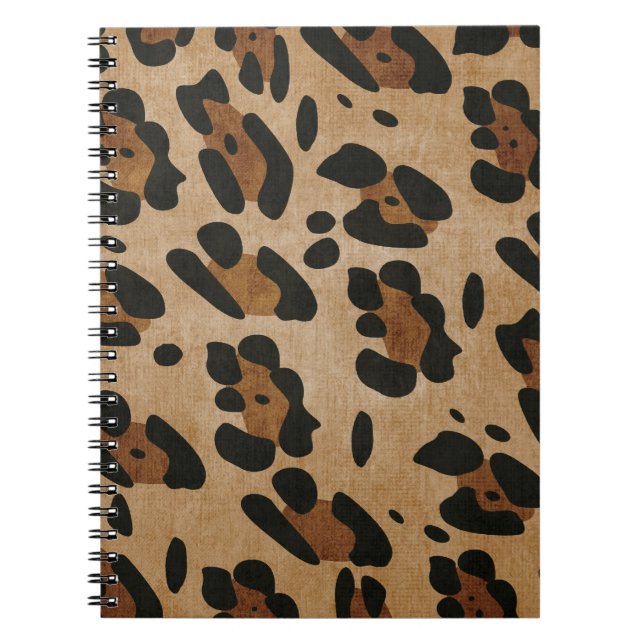 LEOPARD PRINT NOTEBOOK (Front)