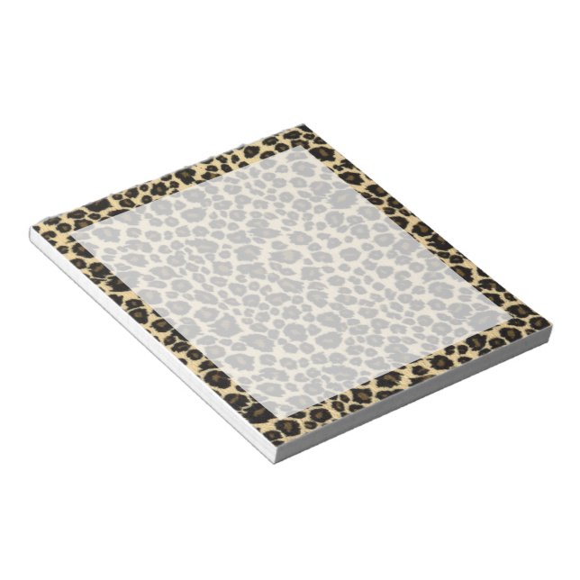 Leopard Print Notepad (Angled)