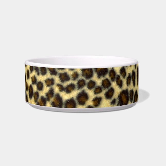 Leopard Print Pattern Bowl (Front)