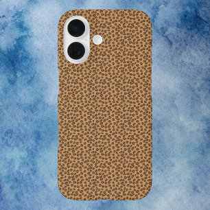 Leopard Print Pattern iPhone 16 Case