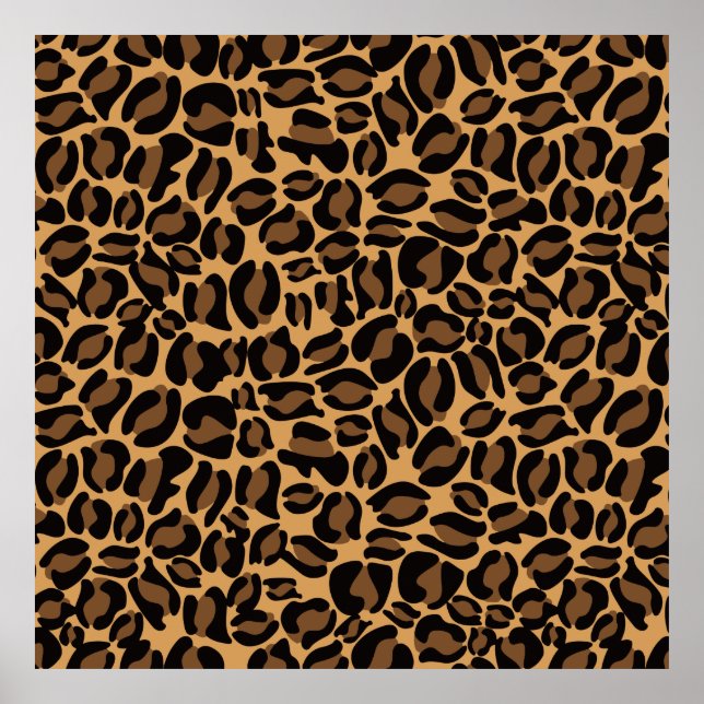 Leopard Print Pattern Classic Jungle (Front)