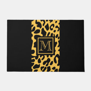 Leopard Print Pattern Doormat