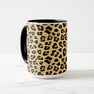 Leopard Print Pattern Mug