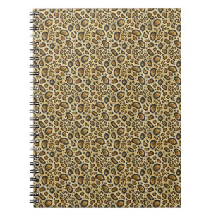 Leopard Print Pattern – Wild Animal Skin Design Notebook