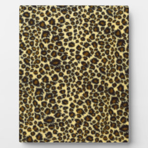 Leopard Print Photo Plaque