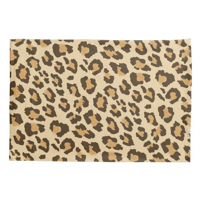 Leopard Print Pillowcase (Back)