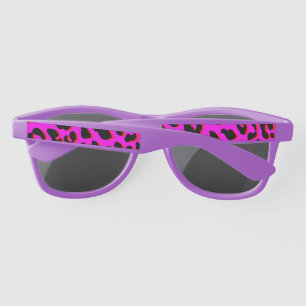 Leopard Print Pink Sunglasses