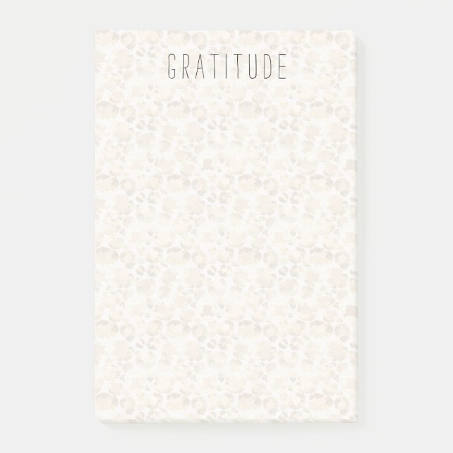 Leopard Print Post-it Notes (Front)