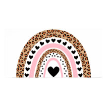 Leopard Print Rainbow Print