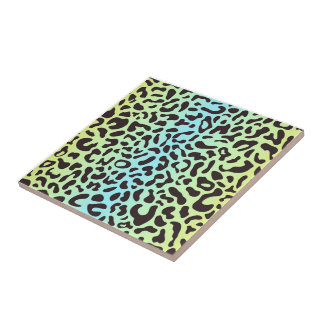 Leopard Print Repeating Pattern Tile