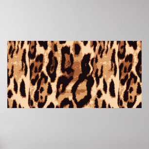 Leopard print seamless pattern