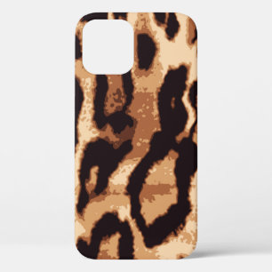 Leopard print seamless pattern iPhone 12 case