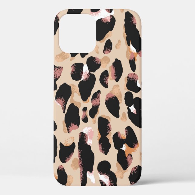 Leopard print seamless pattern Case-Mate iPhone case (Back)
