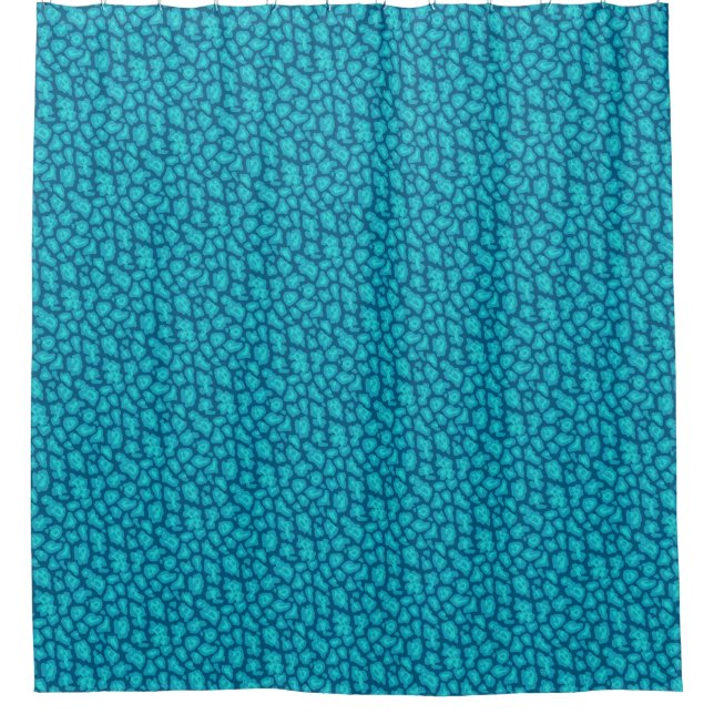 Leopard Print Shower Curtain (Front)